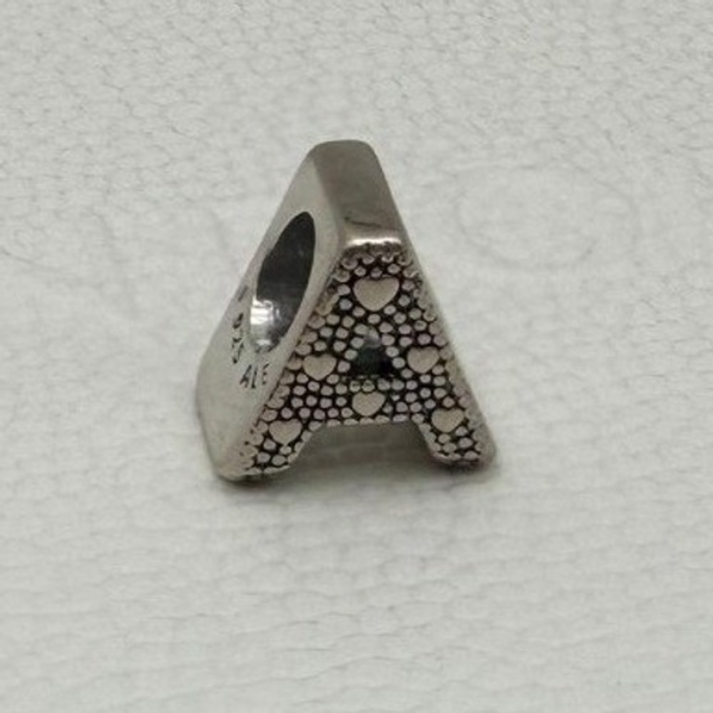 Pandora Letter A Alphabet Charm - Sterling‎ Silver S925 Initial - NWT